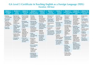 Teaching English as a Foreign Language